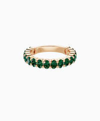 Zambian Lab Emerald / Oval (NS) / F