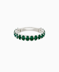 Zambian Lab Emerald / Oval (NS) / F