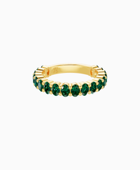 Zambian Lab Emerald / Oval (NS) / F