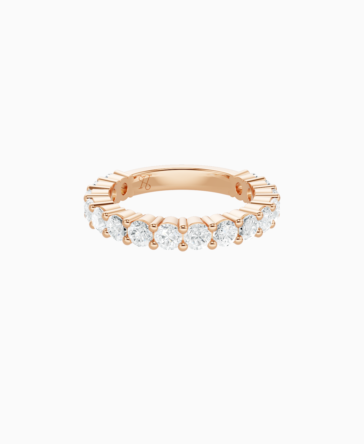 Prong Eternity Ring - 14K Rose Gold