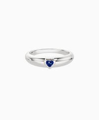 Royal Blue Lab Sapphire / Heart
