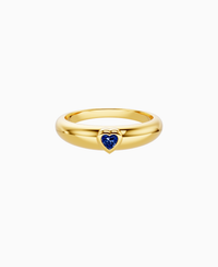 Royal Blue Lab Sapphire / Heart