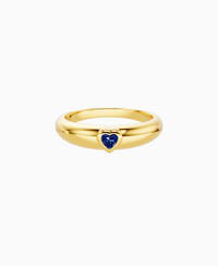 Royal Blue Lab Sapphire / Heart