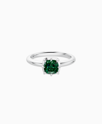 Zambian Lab Emerald / Cushion / 1ct