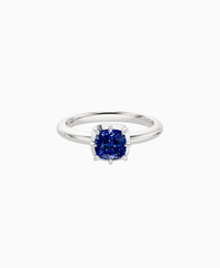 Royal Blue Lab Sapphire / Cushion / 1ct