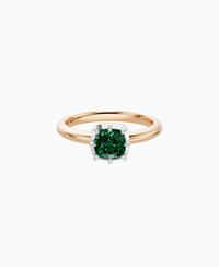Zambian Lab Emerald / Cushion / 1ct