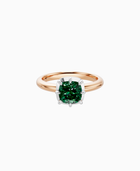 Zambian Lab Emerald / Cushion / 1.5ct