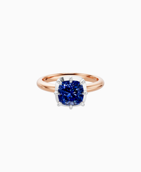 Royal Blue Lab Sapphire / Cushion / 2ct