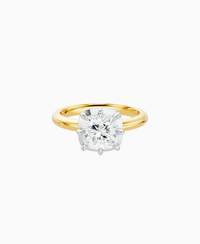 White Lab Diamond / Cushion / 2ct