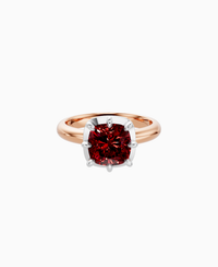 Pigeon Blood Lab Ruby / Cushion / 2.5ct
