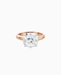 White Lab Diamond / Cushion / 2.5ct