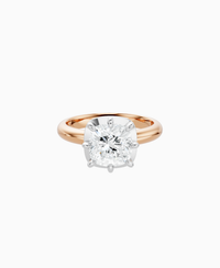White Lab Diamond / Cushion / 2.5ct