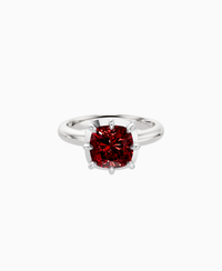 Pigeon Blood Lab Ruby / Cushion / 2.5ct