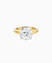 White Lab Diamond / Cushion / 2.5ct