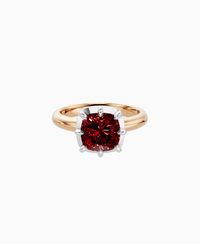 Pigeon Blood Lab Ruby / Cushion / 2.5ct