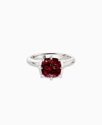 Pigeon Blood Lab Ruby / Cushion / 2.5ct