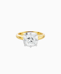White Lab Diamond / Cushion / 2.5ct
