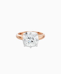 White Lab Diamond / Cushion / 3ct