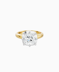 White Lab Diamond / Cushion / 3ct