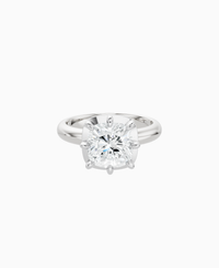 White Lab Diamond / Cushion / 3ct