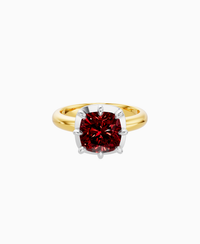 Pigeon Blood Lab Ruby / Cushion / 3ct