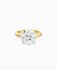 White Lab Diamond / Cushion / 3ct