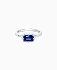 Royal Blue Lab Sapphire / Emerald (EW) / 1ct