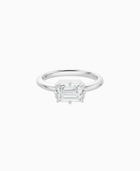 White Lab Diamond / Emerald (EW) / 1ct
