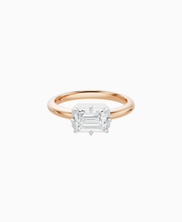 White Lab Diamond / Emerald (EW) / 1ct