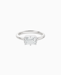 White Lab Diamond / Emerald (EW) / 1ct