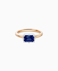 Royal Blue Lab Sapphire / Emerald (EW) / 1ct