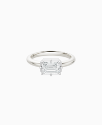 White Lab Diamond / Emerald (EW) / 1ct