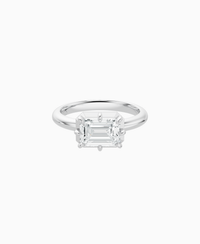 White Lab Diamond / Emerald (EW) / 1.5ct