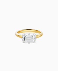 White Lab Diamond / Emerald (EW) / 1.5ct