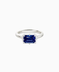 Royal Blue Lab Sapphire / Emerald (EW) / 1.5ct