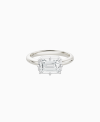 White Lab Diamond / Emerald (EW) / 1.5ct