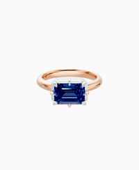 Royal Blue Lab Sapphire / Emerald (EW) / 2ct