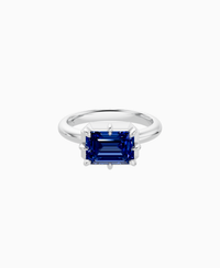 Royal Blue Lab Sapphire / Emerald (EW) / 2ct