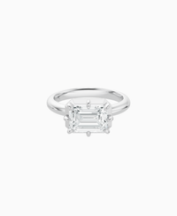 White Lab Diamond / Emerald (EW) / 2ct