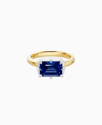 Royal Blue Lab Sapphire / Emerald (EW) / 2ct