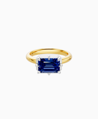Royal Blue Lab Sapphire / Emerald (EW) / 2ct