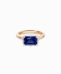 Royal Blue Lab Sapphire / Emerald (EW) / 2ct