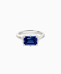 Royal Blue Lab Sapphire / Emerald (EW) / 2ct