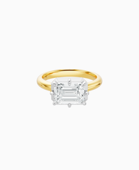White Lab Diamond / Emerald (EW) / 2ct