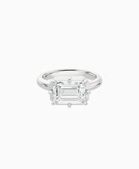 White Lab Diamond / Emerald (EW) / 2.5ct