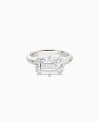 White Lab Diamond / Emerald (EW) / 2.5ct