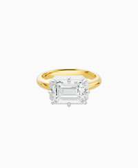 White Lab Diamond / Emerald (EW) / 2.5ct