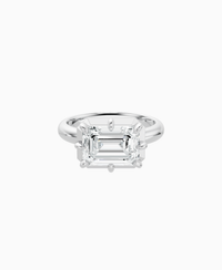 White Lab Diamond / Emerald (EW) / 3ct