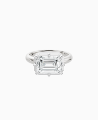 White Lab Diamond / Emerald (EW) / 3ct