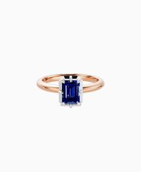 Royal Blue Lab Sapphire / Emerald (NS) / 1ct